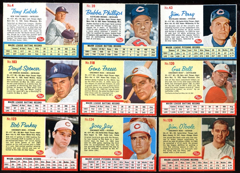 1962 Post Cereal 25 Different