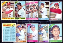 1966 Topps 10 Different HOFers / Listed Cards