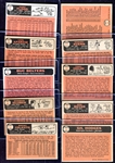 1966 Topps 10 Different HOFers / Listed Cards