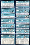 1965 Topps 15 Different Stars & High #'s