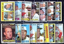 1967 Topps 15 Different HOFers & Listed Cards