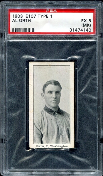 E107 Al Orth Washington PSA 5MK