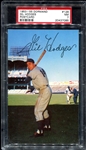 1953-55 Dorman Postcard Gil Hodges PSA 7
