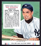 1954 Red Man #17AL Phil Rizzuto with Tab Exmt
