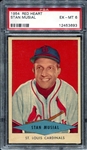 1954 Red Heart Stan Musial PSA 6