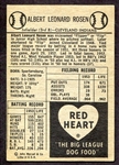 1954 Red Heart Al Rosen