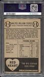 1954 Red Heart Billy Pierce PSA 7