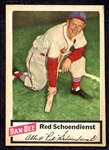 1954 Dan-Dee Red Schoendienst St. Louis Cardinals
