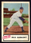 1954 Dan-Dee Max Surkont Pittsburgh Pirates EX+