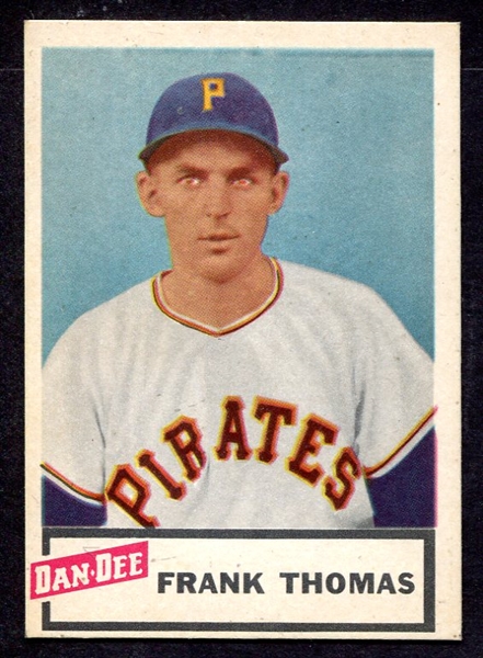 1954 Dan-Dee Frank Thomas SP Pittsburgh Pirates EX+