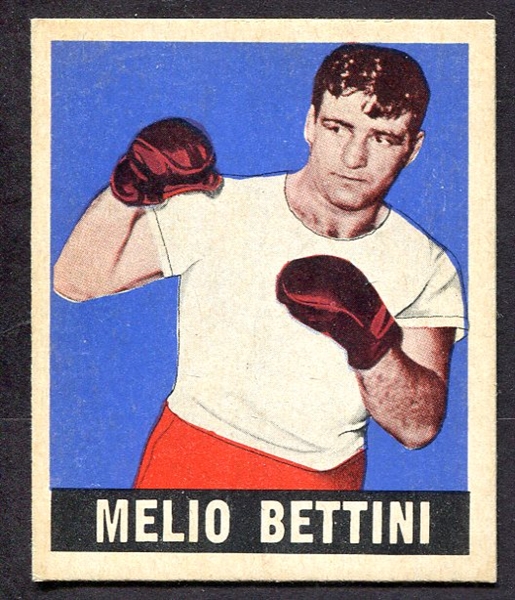 1948 Leaf Boxing #36 Melio Bettina