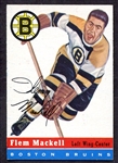 1954 Topps #36 Flem Mackell Boston Bruins Exmt