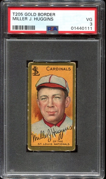 T205 Miller Huggins PSA 3