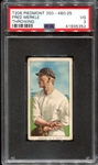 T206 Merkle Throwing 350-460 Fact 25 PSA 3