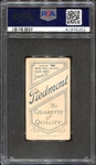T206 Merkle Throwing 350-460 Fact 25 PSA 3