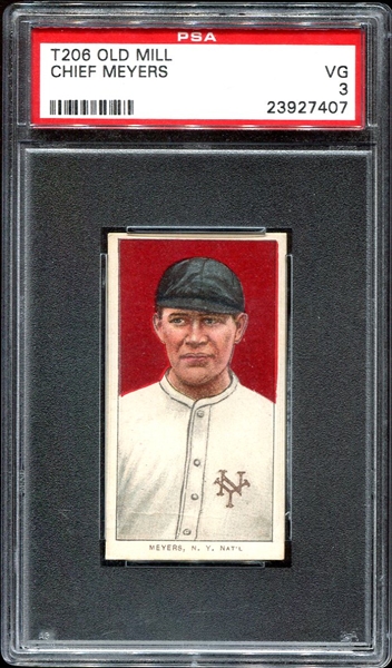 T206 Meyers Old Mill PSA 3