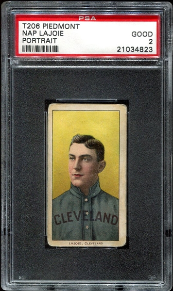 T206 Lajoie Portrait PSA 2