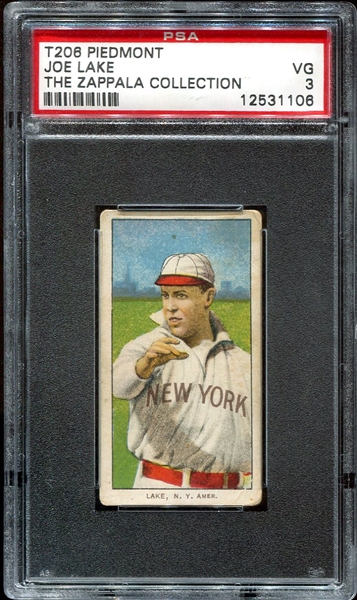 T206 Lake New York PSA 3