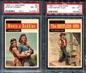 1958 Topps T.V. Westerns PSA 8 & 8.5