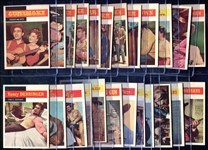 1958 Topps T.V. Westerns 24 Diff. Nrmt+/-