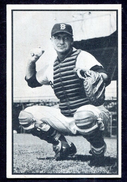 1953 Bowman B & W #24 Del Wilbur Exmt/Nrmt