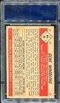 1953 Bowman B & W #31 Gene Woodling PSA 7