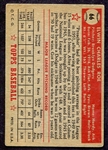 1952 Topps #66 Preacher Roe Red Back