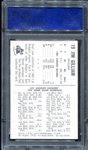 1962 Bell Brand Dodgers Jim Gilliam PSA 6