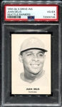 1957 Gil's Drive-Ins Juan Delis Seattle Raniers PSA 4