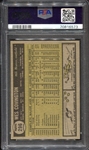 1961 Topps #296 Wes Covington PSA 8