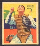 1935 Diamond Stars #58 Glenn Myatt EX
