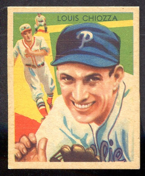 1935 Diamond Stars #80a Louis Chiozza Exmt