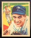 1935 Diamond Stars #80a Louis Chiozza Exmt