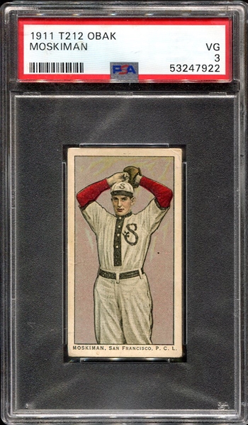 T212 1911 Obak Cigarettes Moskiman PSA 3