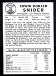 1960 Leaf #37 Duke Snider L. A. Dodgers
