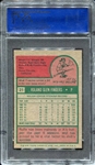 1975 Topps Mini #21 Rollie Fingers PSA 8