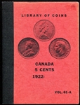 Canada 5 Cents Collection 1922-1987 Near Complete