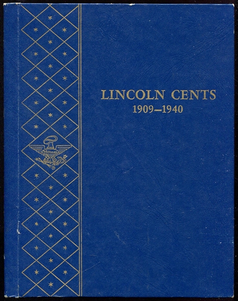 Lincoln Cent Partial Set 1909-1940