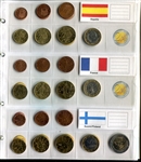 Kobra Euro Coins Partial Set of 82 Coins