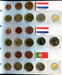 Kobra Euro Coins Partial Set of 82 Coins