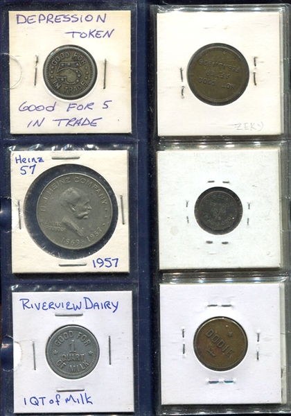 U. S. Tokens/Medals 26 Different 1880s to 1960s Must See!