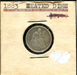 1883 Seated Liberty Dime