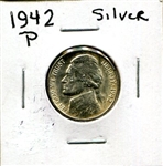 1942-P Silver War Nickel BU