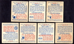 1949 Bowman Heroes of the Law 7 Different