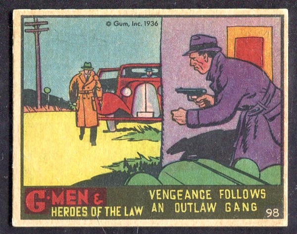 1936 G-Men #98 Vengeance Follows An Outlaw Gang