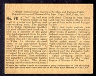 1936 G-Men #98 Vengeance Follows An Outlaw Gang