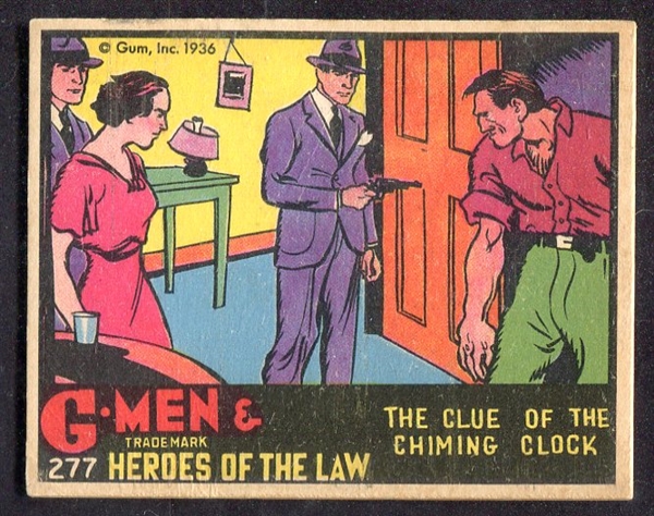1936 G-Men #277 The Clue of the Chiming Clock