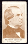 D68 Weber Bros Presidents of the U. S. Andrew Johnson