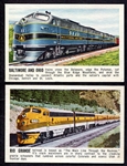 1955 Brach's Candies Railroad Pair