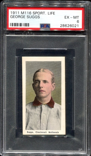 M116 Sporting Life George Suggs PSA 6